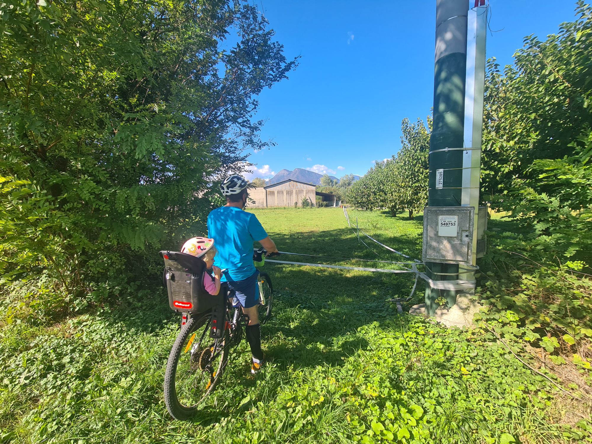 Itinerario in Bici tra Gemona e Buia
